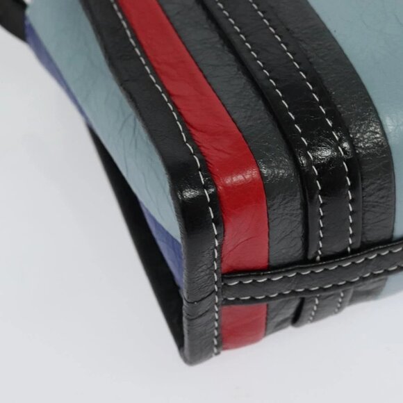 BALENCIAGA Bazaar Shopper XXS Bag Leather 2way Multicolor 513988 Auth 137181 - Picture 3 of 16
